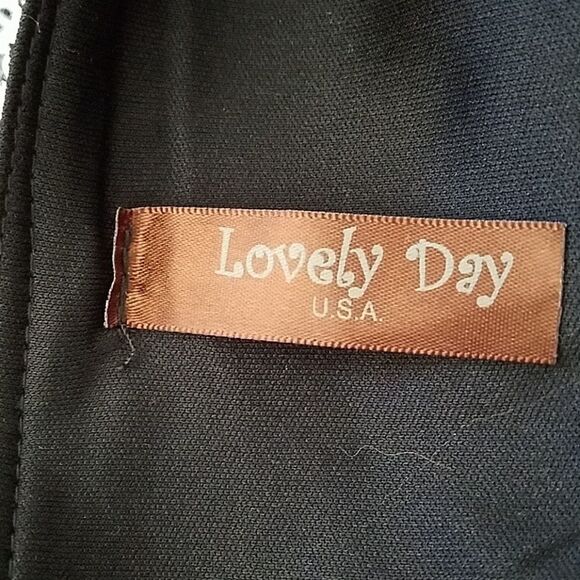 Lovely Day Size S Skirt – Houndstooth Black White, Women's Trendy Mini - Picture 2 of 3